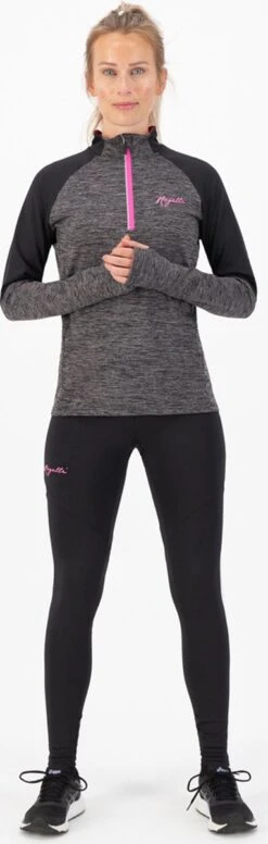 Rogelli Enjoy Runningtop - Sporttrui Dames - Grijs/Zwart/Roze - Maat L -Merkloos Winkel 382x1200 11
