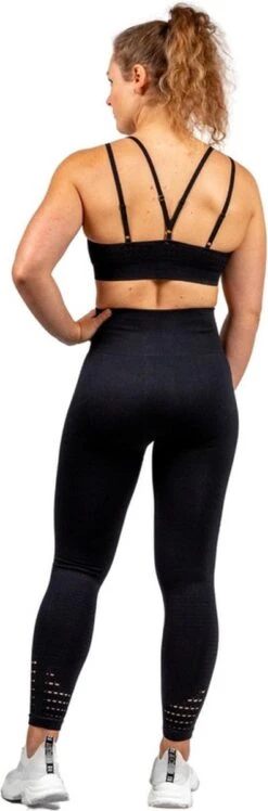 JT Supply – Power – Sportlegging Dames High Waist – Sportbroek Dames – Sportkleding Dames – Hardloopbroek Dames – Tiktok Legging – Yogalegging Dames – Fitness Legging – Yoga Kleding Dames - Zwart -Merkloos Winkel 396x1200 3