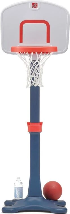 Step2 Basketbalpaal Set Pro Shooting Hoops Junior - Basketbal Sport & Spel Set Voor Kinderen Vanaf 2 Jaar - In Hoogte Verstelbaar 76 - 122 Cm - Incl. Bal -Merkloos Winkel 396x1200 6