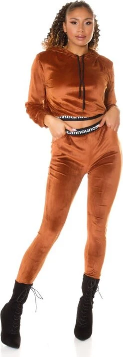 Dames Huispak | Tracksuit | Joggingpak | High Enkel | Crop Top | 2-Delig Home Wear | Velours | Trainingspak | Sport Kleding | Bruin | Maat S 12 Dames Huispak | Tracksuit | Joggingpak | High Enkel | Crop Top | 2-Delig Home Wear | Velours | Trainingspak | Sport Kleding | Bruin | Maat S -Merkloos Winkel 414x1200 16