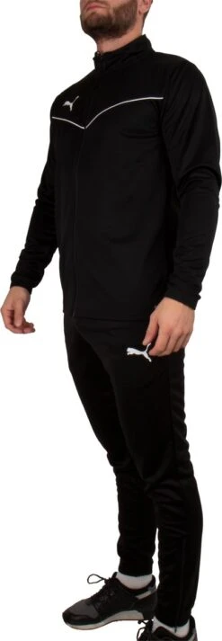 Puma Teamrise Trainingspak - Maat M - Mannen - Zwart