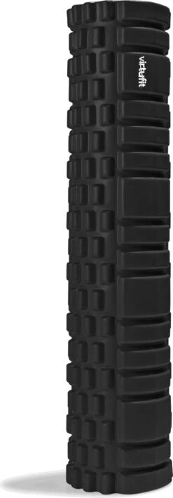 Foam Roller - VirtuFit Grid Massage Roller - 62 Cm - Zwart - Foamrol - Foamroller -Merkloos Winkel 418x1200
