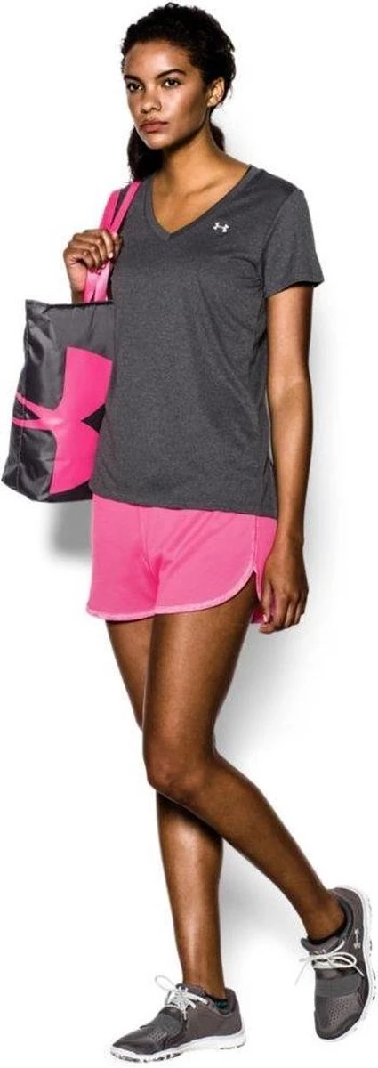 Under Armour Tech SSV - Solid Dames Sportshirt - Maat M 8 Under Armour Tech SSV - Solid Dames Sportshirt - Maat M - Afbeelding 6