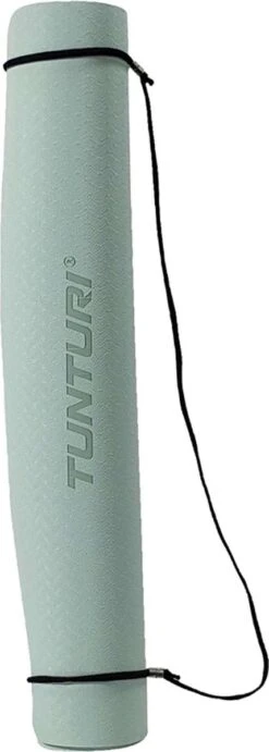 Tunturi TPE Yogamat - Fitnessmat 4mm Dik - Zwart Koord - Blauw - Incl. Gratis Fitness App -Merkloos Winkel 429x1200 11