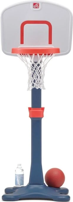 Step2 Basketbalpaal Set Pro Shooting Hoops Junior - Basketbal Sport & Spel Set Voor Kinderen Vanaf 2 Jaar - In Hoogte Verstelbaar 76 - 122 Cm - Incl. Bal -Merkloos Winkel 433x1200 18