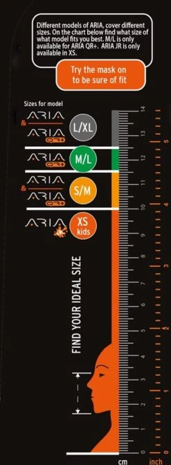 Ocean Reef Snorkelmasker Aria QR+ 14 Ocean Reef Snorkelmasker Aria QR+ -Merkloos Winkel 442x1200 13