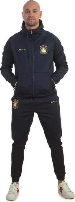 Tracksuit AFCA Navy Gold - Tracksuit - Trainingspak - Voetbalkleding - Sportkleding - Ajax - Afca