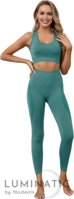 Perform Legging - Fitness Legging - Sportlegging Dames - Yoga Legging - High Waist Legging - Yoga Kleding Dames - Yoga Broek Dames - Sportkleding Dames - Sportbroek Dames - Legging & Shapewear Dames | Luminatic® | Zwart | M -Merkloos Winkel 447x1200 6