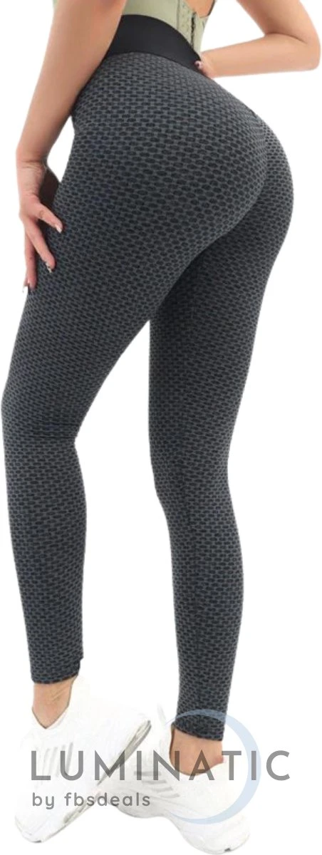 TikTok Legging - Sportlegging Dames - Squat Proof En Fitness Legging - Yoga Legging - High Waist Sport Legging - Anti Cellulite - Shapewear Dames - Push Up - Butt Lifter - Sportkleding Dames | Luminatic® | Zwart | Maat M 3 TikTok Legging - Sportlegging Dames - Squat Proof En Fitness Legging - Yoga Legging - High Waist Sport Legging - Anti Cellulite - Shapewear Dames - Push Up - Butt Lifter - Sportkleding Dames | Luminatic® | Zwart | Maat M