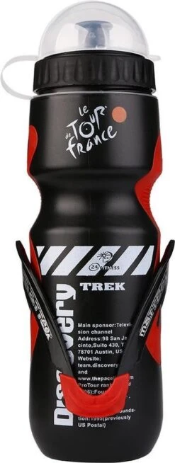 Bidon Met Bidonhouder - 650ml - Zwart - Mountainbike - Racefiets - Sportieve Water Drinkfles Met Houder -Merkloos Winkel 453x1200 2
