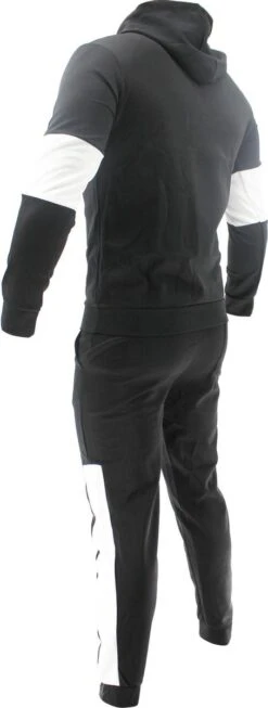 Functioneel Joggingpak Heren/Dames Zwart & Wit Polyester M -Merkloos Winkel 454x1200 9