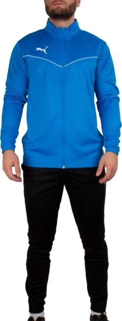 Puma Teamrise Trainingspak - Maat M - Mannen - Blauw/zwart -Merkloos Winkel 458x1200 4