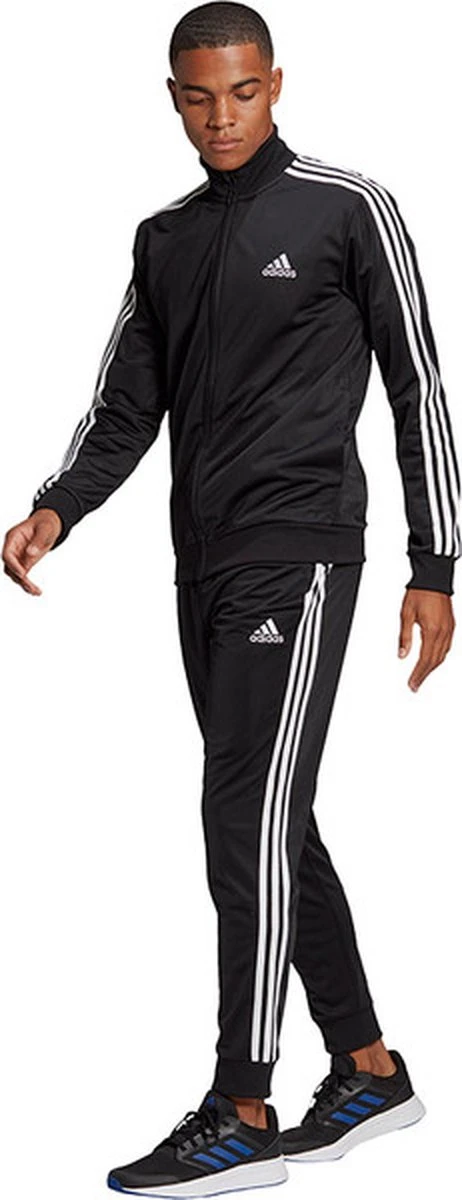 Adidas Primegreen Essentials 3-stripes Trainingspak Trainingspak - Maat L - Mannen - Zwart/wit 19 Adidas Primegreen Essentials 3-stripes Trainingspak Trainingspak - Maat L - Mannen - Zwart/wit - Afbeelding 17