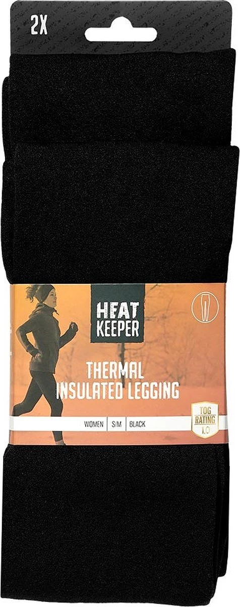 Heatkeeper - 2-pack Dames Legging - Zwart - S/M 5 Heatkeeper - 2-pack Dames Legging - Zwart - S/M - Afbeelding 3