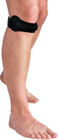 Easy2Fit Patellabrace | Patellabandje | Kniebrace | Kniestrap | Zwart