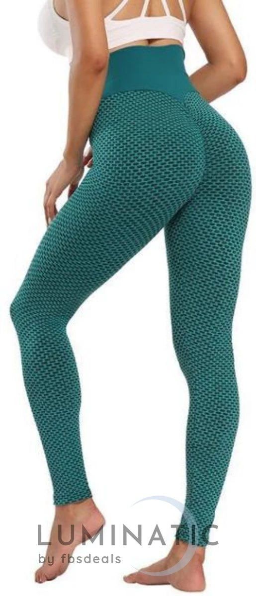 TikTok Legging - Sportlegging Dames - Squat Proof En Fitness Legging - Yoga Legging - High Waist Sport Legging - Anti Cellulite - Shapewear Dames - Push Up - Butt Lifter - Sportkleding Dames | Luminatic® | Groen | L 3 TikTok Legging - Sportlegging Dames - Squat Proof En Fitness Legging - Yoga Legging - High Waist Sport Legging - Anti Cellulite - Shapewear Dames - Push Up - Butt Lifter - Sportkleding Dames | Luminatic® | Groen | L