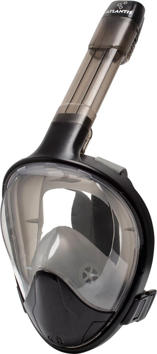 Atlantis Full Face Mask 3.0 - Snorkelmasker - Volwassenen - Zwart/Grijs - L/XL 8 Atlantis Full Face Mask 3.0 - Snorkelmasker - Volwassenen - Zwart/Grijs - L/XL - Afbeelding 6