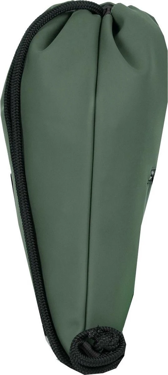 New Rebels® New Rebels® - Schoenentas - Zwemtas - Gymtas - 3L - Polyurethaan - Groen 4 New Rebels® New Rebels® - Schoenentas - Zwemtas - Gymtas - 3L - Polyurethaan - Groen - Afbeelding 2