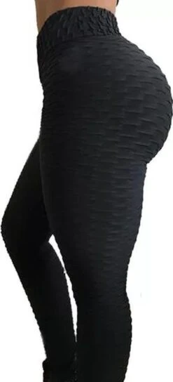 Sportlegging-Yoga -Scrunch Butt-High Waist- Absorberend- Anti Cellulite Legging-Gym Sports -Legging Fitness Wear-Zwart- Maat XL 17 Sportlegging-Yoga -Scrunch Butt-High Waist- Absorberend- Anti Cellulite Legging-Gym Sports -Legging Fitness Wear-Zwart- Maat XL -Merkloos Winkel 545x1200 13