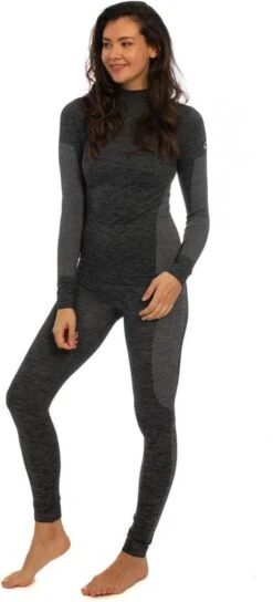 Heatkeeper Thermoset Dames Premium Techno - Thermoshirt Met Lange Mouwen En Legging - Zwart Melange - TOGwaarde 2.8 - Thermisch Isolerend Shirt En Legging - Maat L 26 Heatkeeper Thermoset Dames Premium Techno - Thermoshirt Met Lange Mouwen En Legging - Zwart Melange - TOGwaarde 2.8 - Thermisch Isolerend Shirt En Legging - Maat L -Merkloos Winkel 545x1200