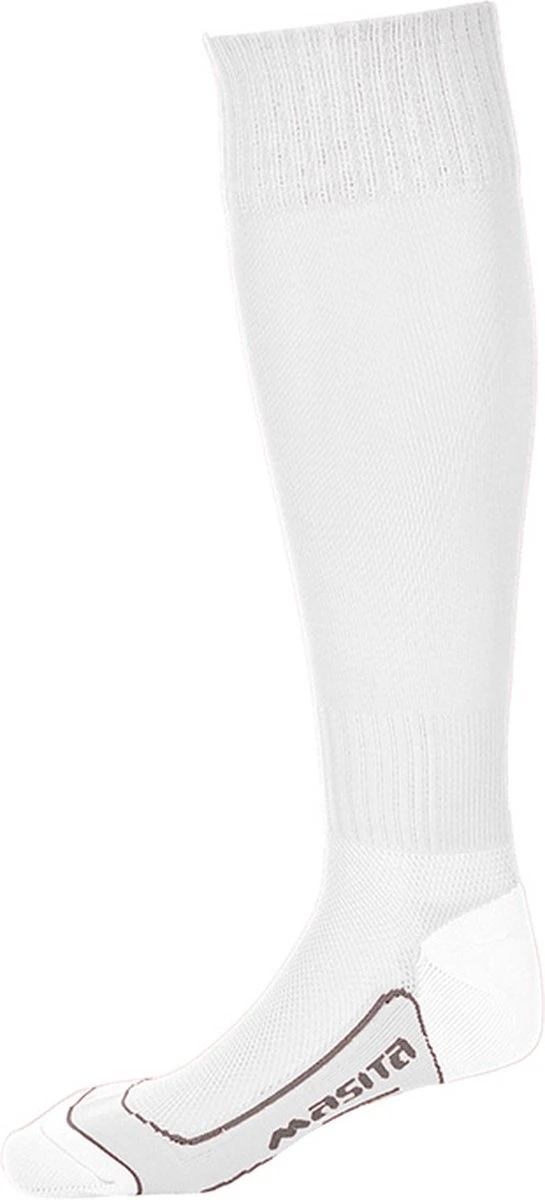 Masita | Sportsokken Heren & Dames - Voetbalsokken Kinderen - Hockeysokken - Vlakke Naden Soepele Stof - Wembley - Vanaf Maat 28 - WHITE - 37-40 4 Masita | Sportsokken Heren & Dames - Voetbalsokken Kinderen - Hockeysokken - Vlakke Naden Soepele Stof - Wembley - Vanaf Maat 28 - WHITE - 37-40 - Afbeelding 2