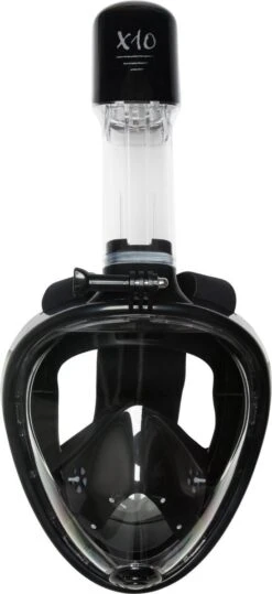 X10 Full Face Mask- Snorkelmasker - Volwassenen - Zwart - L/XL 12 X10 Full Face Mask- Snorkelmasker - Volwassenen - Zwart - L/XL -Merkloos Winkel 550x1200 3