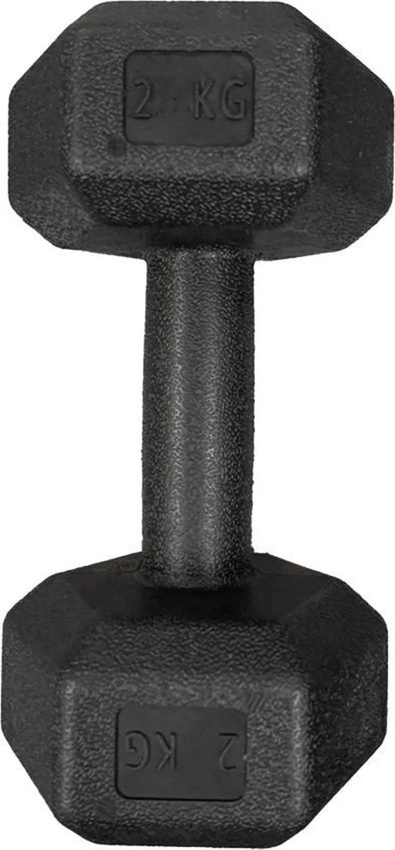 Merkloos Dumbbells - Set Van 2x 2kg - Zwart 5 Merkloos Dumbbells - Set Van 2x 2kg - Zwart - Afbeelding 3