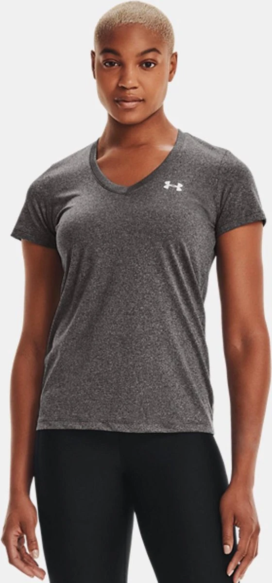 Under Armour Tech SSV - Solid Dames Sportshirt - Maat M 5 Under Armour Tech SSV - Solid Dames Sportshirt - Maat M - Afbeelding 3