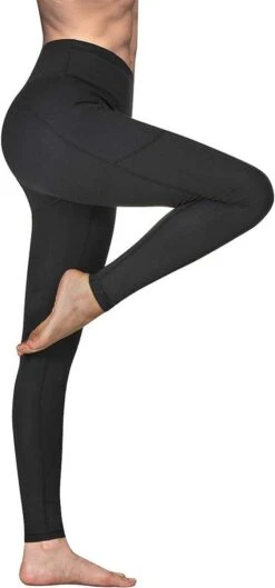 Merkloos Yoga Broek - Uniek Ontwerp Met Zak Mt. S - Extreem Goede Elasticiteit En Ademmogelijkheid - Buik Control - Hoge Taille - Legging Dames - Yoga - Workout - Fitness - Gym - Hardlooplegging - Sportbroek -Merkloos Winkel 560x1200 6