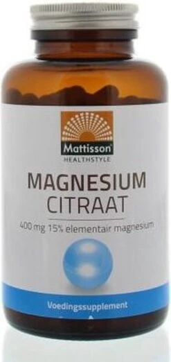 Mattisson - Magnesium Citraat 400mg - 180 Capsules 9 Mattisson - Magnesium Citraat 400mg - 180 Capsules -Merkloos Winkel 568x1200 16