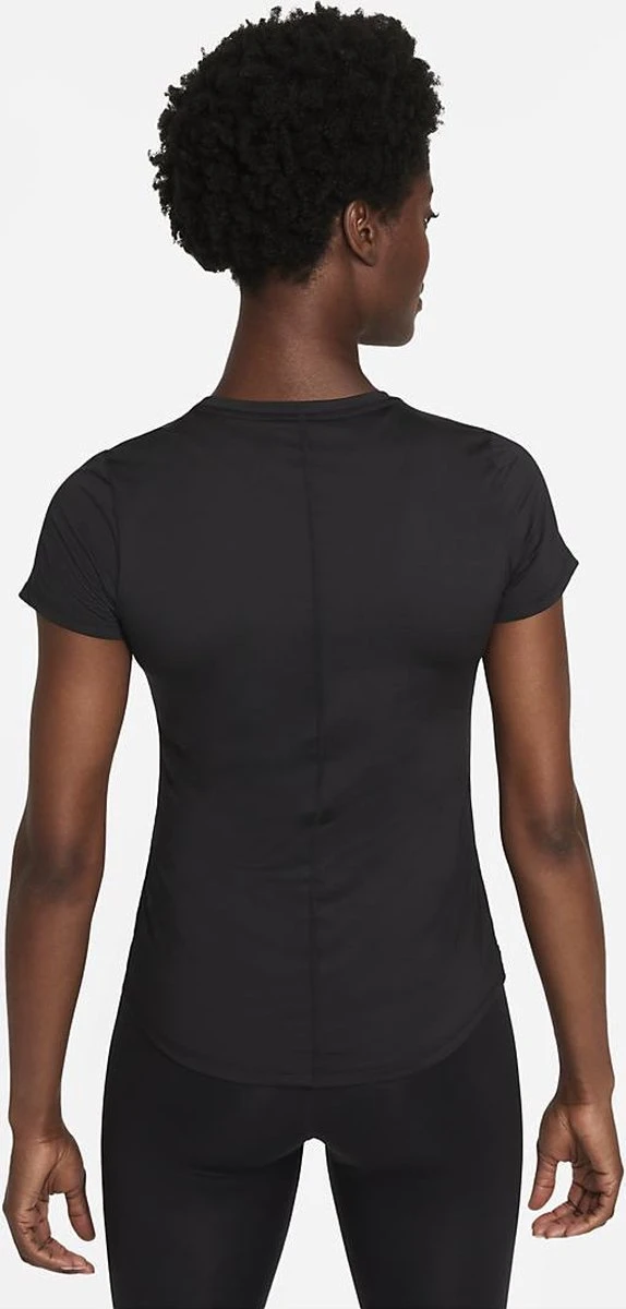 Nike One Dri-FIT Ss Slim Sportshirt - Dames - Zwart - Maat M 13 Nike One Dri-FIT Ss Slim Sportshirt - Dames - Zwart - Maat M - Afbeelding 11