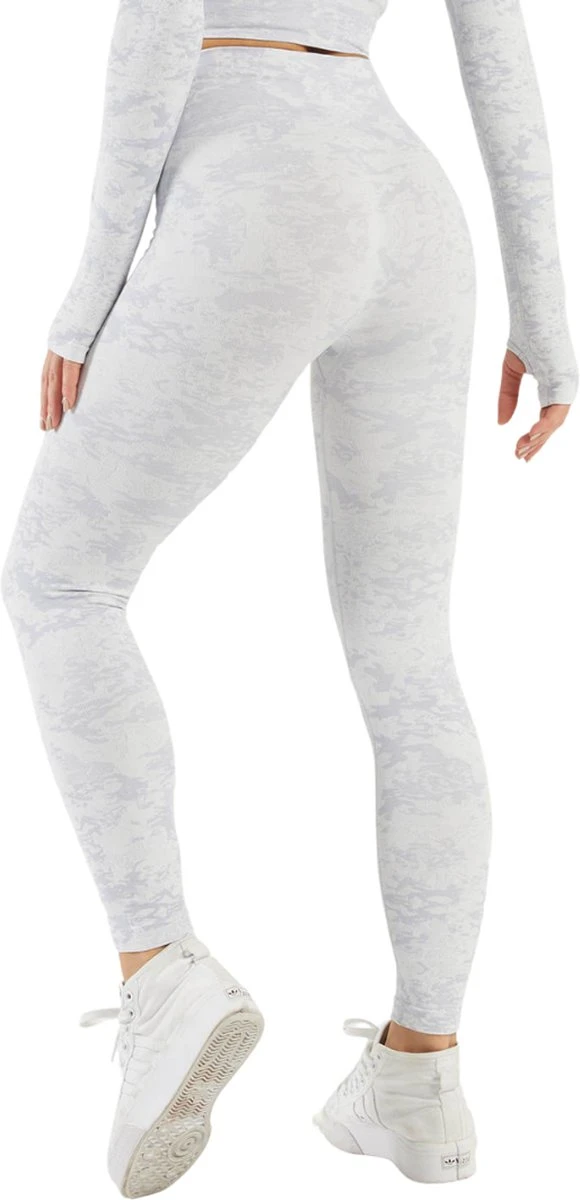 Merkloos Sportlegging Dames - Yoga Legging - High Waist Legging - Fitness Legging - Yoga Kleding Dames - Yoga Broek Dames - Sportkleding Dames - Sportbroek Dames - Camouflage Legging - Luipaard - Panterprint | Army Wit | Maat M 5 Merkloos Sportlegging Dames - Yoga Legging - High Waist Legging - Fitness Legging - Yoga Kleding Dames - Yoga Broek Dames - Sportkleding Dames - Sportbroek Dames - Camouflage Legging - Luipaard - Panterprint | Army Wit | Maat M - Afbeelding 3