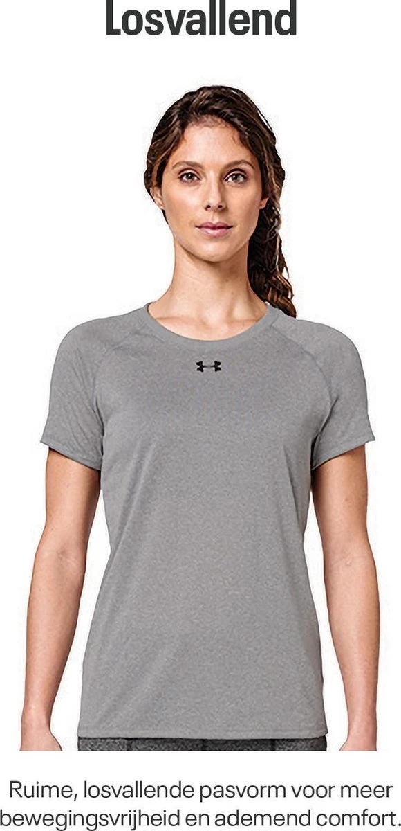 Under Armour Tech SSV - Solid Dames Sportshirt - Maat M 17 Under Armour Tech SSV - Solid Dames Sportshirt - Maat M - Afbeelding 15