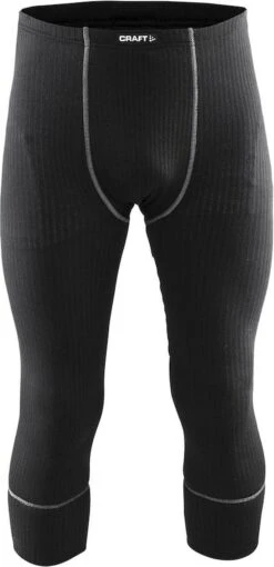 Craft Active Knicker 3/4 Thermobroek Heren - L - Zwart