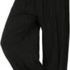 Dames Comfortabele Harem Pants - Zwart - XL - Buikdansen Wijde Luchtige Broek 1 Dames Comfortabele Harem Pants - Zwart - XL - Buikdansen Wijde Luchtige Broek -Merkloos Winkel 582x1200 7