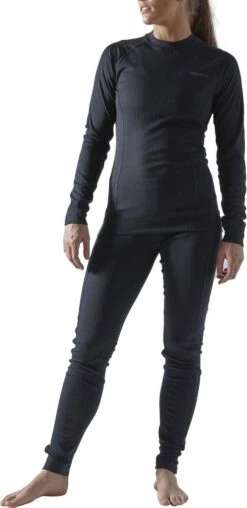 Craft Core Dry Baselayer Thermoset Dames - Zwart - Maat S -Merkloos Winkel 583x1200 4