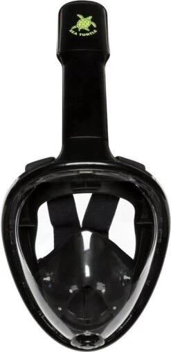Sea Turtle Full Face Mask - Snorkelmasker - Volwassenen - Zwart - S/M -Merkloos Winkel 585x1200 2