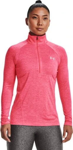 Under Armour Tech 1/2 Zip - Twist Dames Sporttrui - Maat M -Merkloos Winkel 585x1200 6
