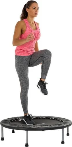 Tunturi Funhop Fitness Trampoline - Mini Trampoline - 95cm Springoppervlak - Incl. Gratis Fitnessapp -Merkloos Winkel 589x1200 4