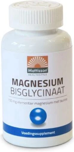 Mattisson - Magnesium Bisglycinaat 833mg - 90 Tabletten -Merkloos Winkel 590x1200