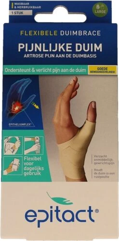 Epitact Flexibele Duimbrace Links Maat L 1ST