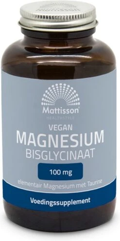 Mattisson - Magnesium Bisglycinaat 833mg - 90 Tabletten -Merkloos Winkel 596x1200 16