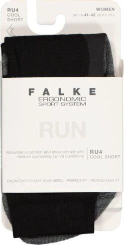 FALKE RU4 Endurance Cool Short Hardlopen Anti Blaren Functioneel Garen Dames Sportsokken Zwart - Maat 37-38 -Merkloos Winkel 608x1200 13