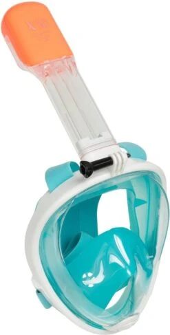 X10 Full Face Mask- Snorkelmasker - Volwassenen - Turquoise - S/M