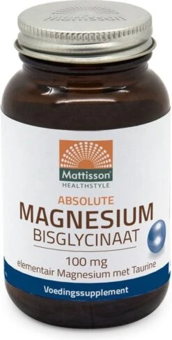Mattisson - Magnesium Bisglycinaat 833mg - 90 Tabletten