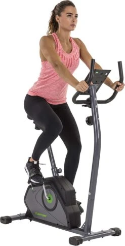Tunturi Cardio Fit B40 Hometrainer - Fitnessfiets Met Lage Instap - 8 Weerstandsniveaus - Voorzien Van Tablethouder En Transportwielen -Merkloos Winkel 612x1200 10