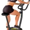 Hometrainer Fitness Fiets Met Verstelbaar Zadel En Hartslagsensor