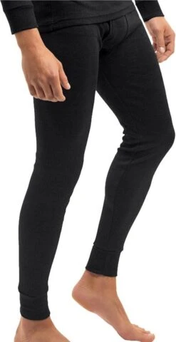 Heren Thermobroek Heat Booster Onderbroek Kleur Zwart Maat XXL