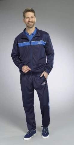 Merkloos Trainingspak 3-delig (2 Broeken) - Navy/Royal Blauw - M -Merkloos Winkel 618x1200 7