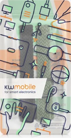 Kwmobile Horlogebandjes Compatibel Met Xiaomi Mi Smart Band 6 / Mi Band 6 / Band 5 - 2 X Nylon Smartwatch Bandje In Zwart / Groen. -Merkloos Winkel 624x1200 8